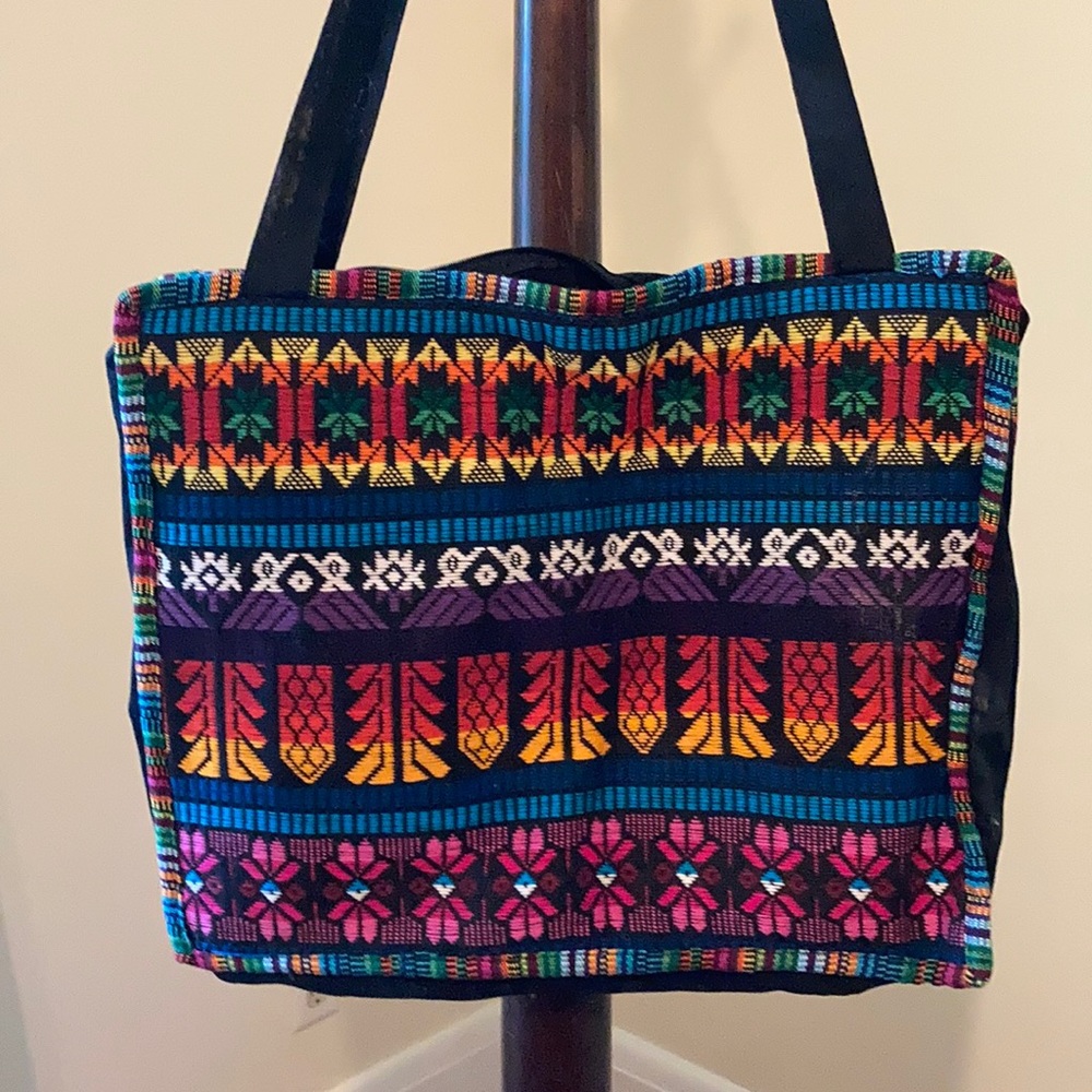 Large Tote bag- lined and with zipper